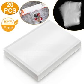 20Pcs Vacuum Sealer Bags 9.45 x 6.5in