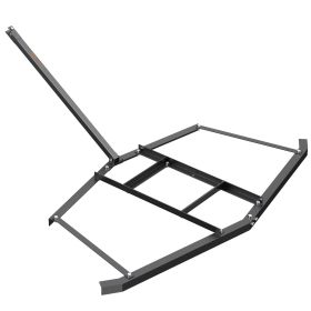 VEVOR Driveway Drag, 74" Width Tow Behind Drag Harrow, Q235 Steel Driveway Grader with Adjustable Bars, Support up to 50 lbs, Driveway Tractor Harrow