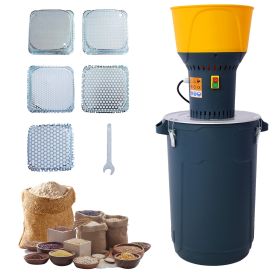 60L Grain Mill Grinder Electric Corn Grinder, Grain mills Mill Flour Mills Molino de Maiz, Farm Home Electric Grinder for Corn Grain Feed, Wheat Grind