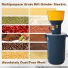 60L Grain Mill Grinder Electric Corn Grinder, Grain mills Mill Flour Mills Molino de Maiz, Farm Home Electric Grinder for Corn Grain Feed, Wheat Grind