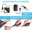 18-piece Car Emergency Kit with window wedge, air wedge bag pump, long distance grabber, automatic trim and removal tool