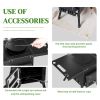 77.5*41*49cm black iron panel camping stove with chimney N001