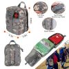 125Pcs Survival / Tactical First Aid Kit Supplies for Outdoor Adventure Camping, Hiking, Hunting