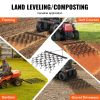 VEVOR Drag Harrow, 4'x4' Heavy-Duty Chain Harrow with 69 Teeth, ATV UTV Tractor Attachments Field Drag Mat for Sod Prepping, Seeding Lawns, Landscape