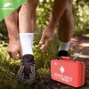 121 Piece - Small First Aid Kit for Car, Home or Office