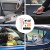 18-piece Car Emergency Kit with window wedge, air wedge bag pump, long distance grabber, automatic trim and removal tool