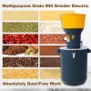50L Grain Mill Grinder Electric Corn Grinder, Grain mills Mill Flour Mills Molino de Maiz, Farm Home Electric Grinder for Corn Grain Feed, Wheat Grind