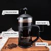12oz Mini French Press Coffee Maker Perfect Gift for Coffee Lovers