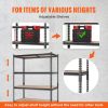 VEVOR Storage Shelving Unit, 5-Tier Adjustable, 2000 lbs Capacity, Heavy Duty Garage Shelves Metal Organizer Utility Rack, Black, 48" L x 24" W x 72"