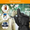 Unisex Electric Heated Gloves USB Plug Touchscreen Thermal Leather Windproof Winter Hand Warmer