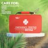 121 Piece - Small First Aid Kit for Car, Home or Office