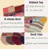 10 Pairs Womens Winter Wool Knit Crew Socks Soft Warm Cozy Thick