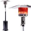 Outdoor Patio Propane Heater with Portable Wheels 47,000 BTU