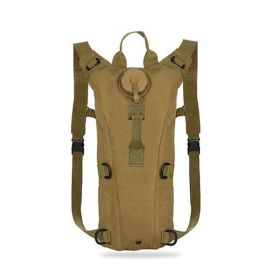 Tactical Hydration Pack for Hiking Cycling Climbing Running (Color: Khaki, Type: Hydration Backs)