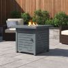 Steel Propane/Natural Gas Fire Pit Table