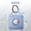Waterproof Airtag Keychain Holder Case; Screw Full Cover Compatible For Apple Air Tag Tracker Key Ring Anti-Scratch Anti-Lost Cover
