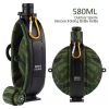 Collapsible Military Foldable Silicone Water Canteen with Compass