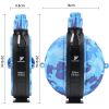 Collapsible Military Foldable Silicone Water Canteen with Compass