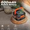 Solar Lantern Camping, Collapsible Solar Camping Light Rechargable,LED Portable USB Solar Lamp IP54 Waterproof Lights for Backpacking Gear,Emergency C