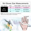 Waterproof Thermal Gloves with Touchscreen Fingertip Function