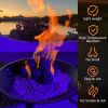 Hollow Ceramic Fire Balls, Set of 10