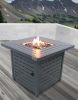 Steel Propane/Natural Gas Fire Pit Table