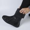 PVC Rainproof Shoes Cover Men Women Winter Snow Boots Waterproof Thick Non-Slip Wear-Resistant Bottom High Tube Rain Bota Cases