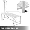 VEVOR Livestock Stand 51x23 inches, Trimming Stand with Straight Head Piece, Goat Trimming Stand Metal Frame Sheep Shearing Stand Livestock Trimming S