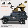 Adventurer Rooftop Tent Hardshell with Luggage Racks & Replaceable Rain Flies
