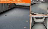 Adventurer Rooftop Tent Hardshell with Luggage Racks & Replaceable Rain Flies