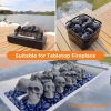 Ceramic Skulls for Fire Pit, Outdoor Fire Tables,  Reusable