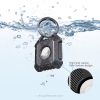 Waterproof Airtag Keychain Holder Case; Screw Full Cover Compatible For Apple Air Tag Tracker Key Ring Anti-Scratch Anti-Lost Cover