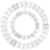 Gabion Galvanized Iron Fire Pit 19.7"