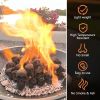 Ceramic Skulls for Fire Pit, Outdoor Fire Tables,  Reusable